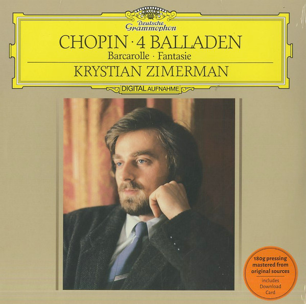 Frédéric Chopin, Krystian Zimerman - 4 Balladen, Barcarolle, Fantasie