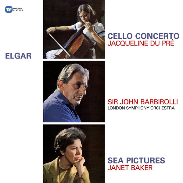 Sir Edward Elgar, Jacqueline Du Pré, Sir John Barbirolli, London Symphony Orchestra, Janet Baker - Cello Concerto / Sea Pictures