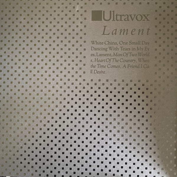 Ultravox - Lament