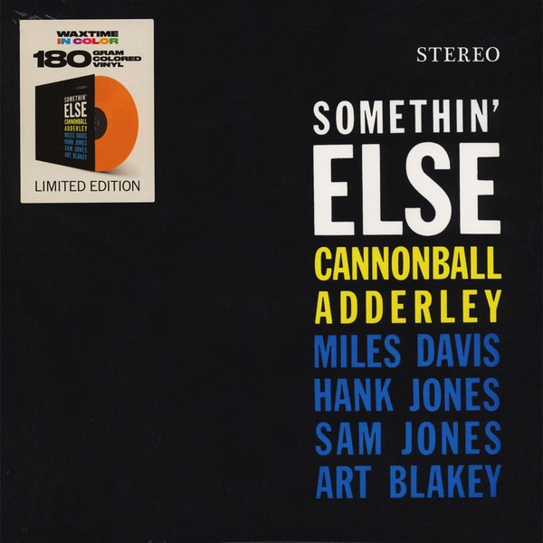 Cannonball Adderley, Miles Davis, Hank Jones, Sam Jones, Art Blakey - Somethin' Else