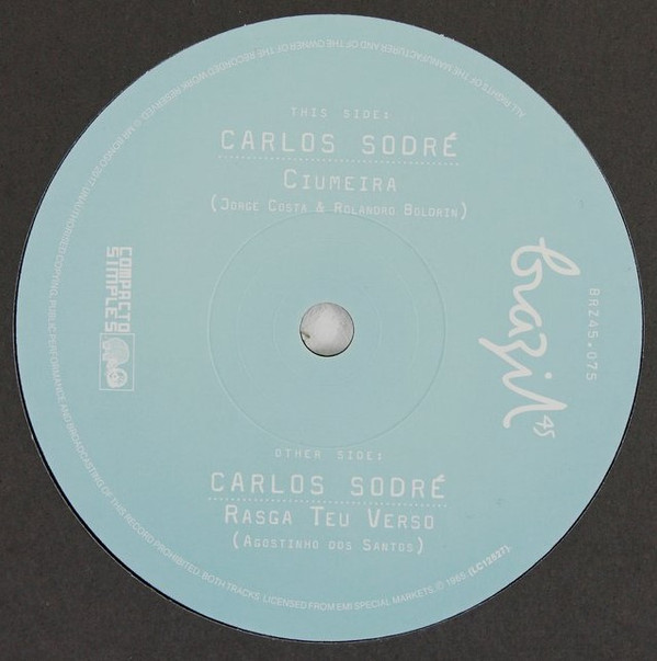 Carlos Sodré - Ciumeira