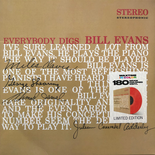 Bill Evans - Everybody Digs Bill Evans