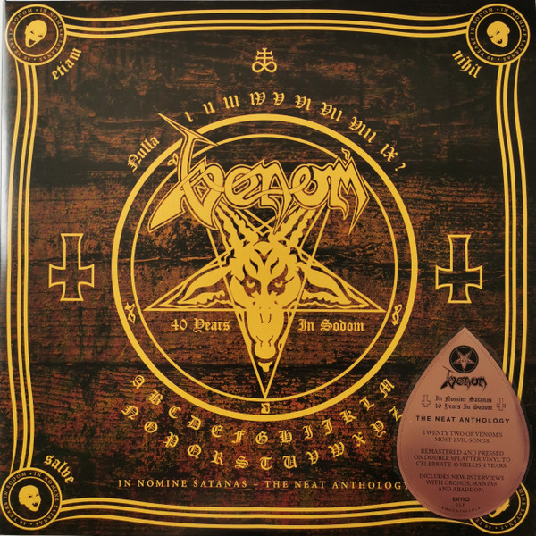 Venom (8) - In Nomine Satanas - The Neat Anthology (40 Years In Sodom)