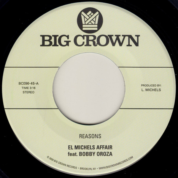 El Michels Affair, Bobby Oroza - Reasons / Hipps