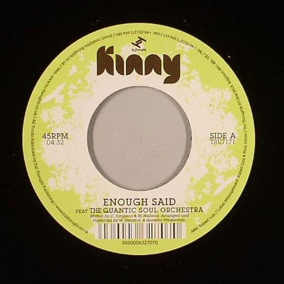 Kinny - Enough Said / Desire