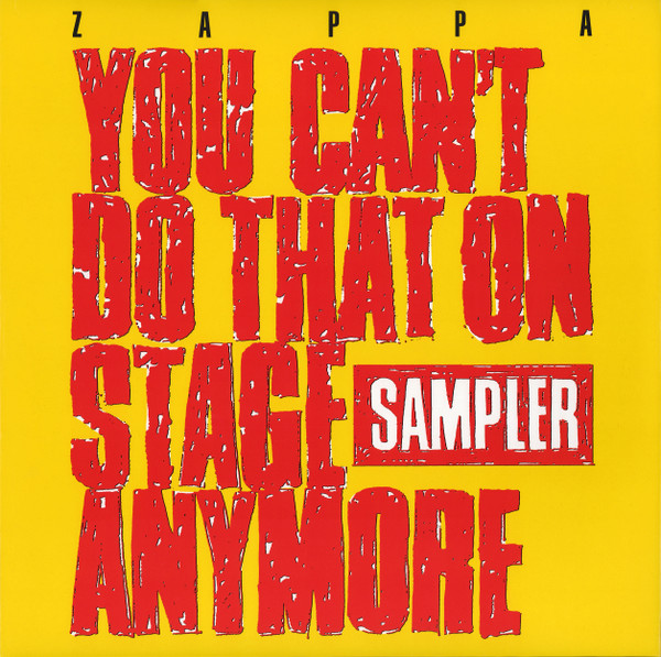 Frank Zappa - You Can't Do That On Stage Anymore (Sampler)