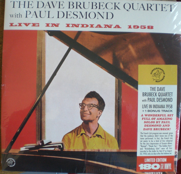 The Dave Brubeck Quartet, Paul Desmond - Live In Indiana 1958