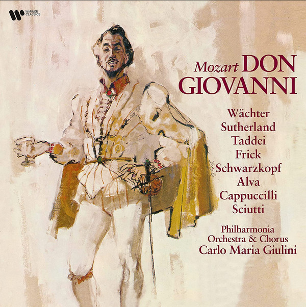 Wolfgang Amadeus Mozart, Eberhard Wächter, Joan Sutherland, Luigi Alva, Gottlob Frick, Elisabeth Schwarzkopf, Giuseppe Taddei, Piero Cappuccilli, Graziella Sciutti, Philharmonia Orchestra, Philharmonia Chorus, Carlo Maria Giulini - Don Giovanni