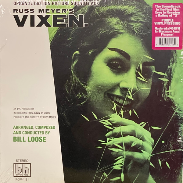 William Loose - Russ Meyer's Vixen. Original Motion Picture Soundtrack