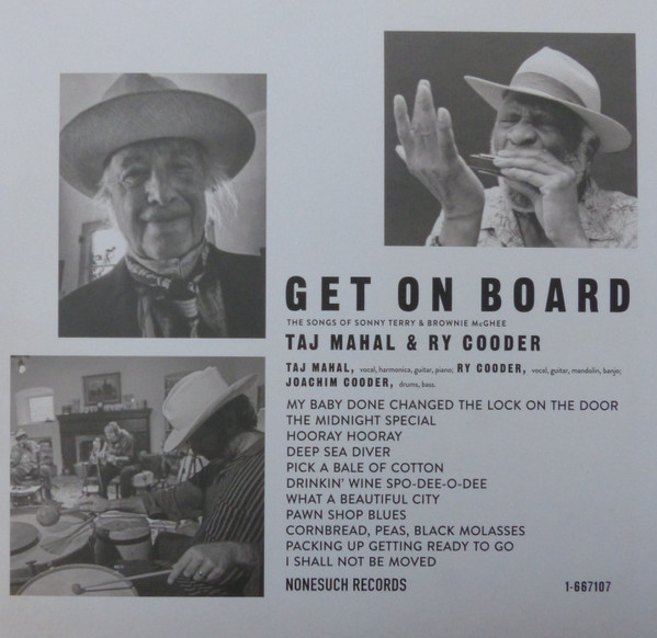 Taj Mahal, Ry Cooder - Get On Board (The Songs Of Sonny Terry & Brownie McGhee)