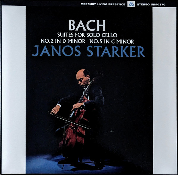 Johann Sebastian Bach, Janos Starker - Suites For Solo Cello No.2 In D Minor No.5 In C Minor