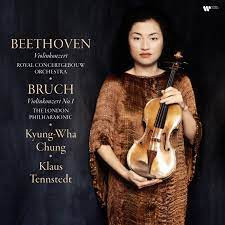 Ludwig van Beethoven, Max Bruch, Concertgebouworkest, London Philharmonic Orchestra, Kyung-Wha Chung, Klaus Tennstedt - Violinkonzert / Violinkonzert No. 1