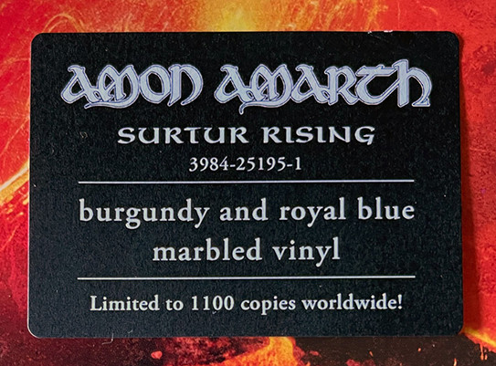 Amon Amarth - Surtur Rising