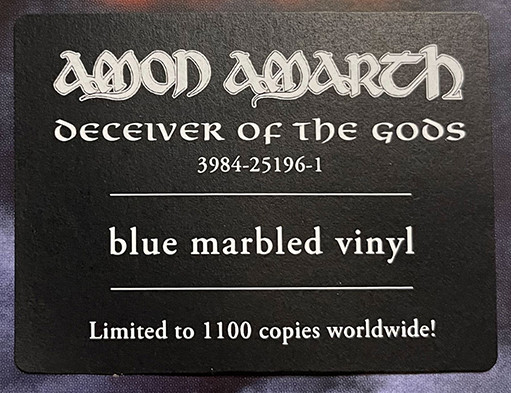 Amon Amarth - Deceiver Of The Gods