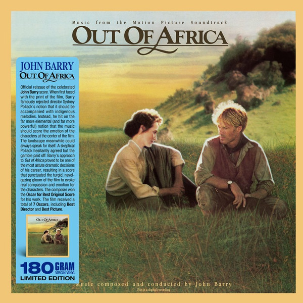 John Barry - Out Of Africa (Music From The Motion Picture Soundtrack)