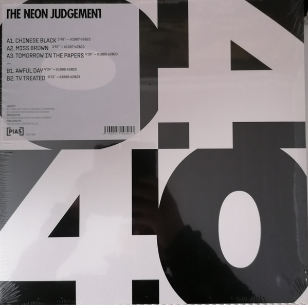 The Neon Judgement - [PIAS] 40