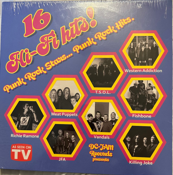 Various - 16 Hi-Fi Hits! Punk Rock Stars… Punk Rock Hits.