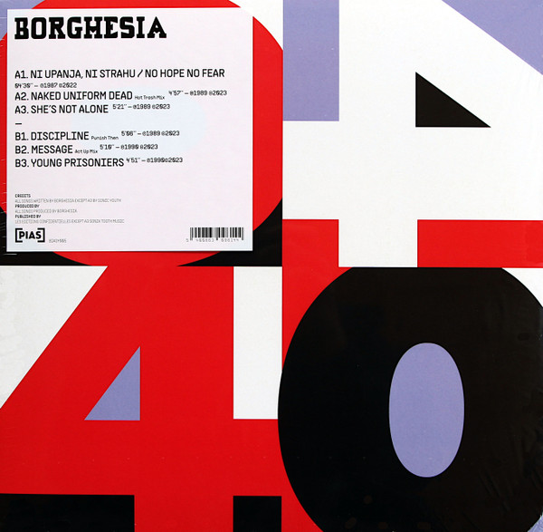 Borghesia - [PIAS] 40