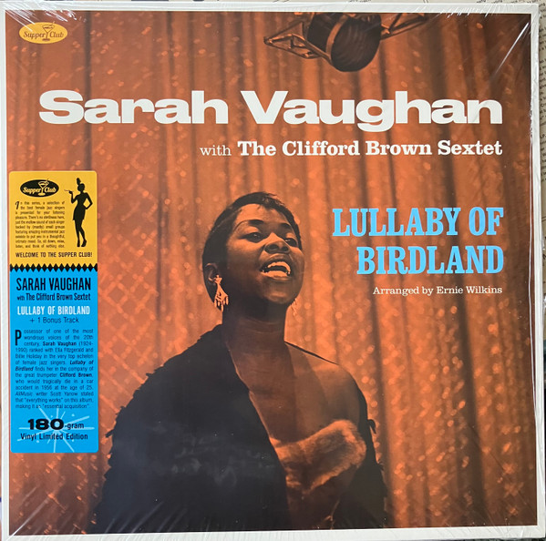 Sarah Vaughan, Clifford Brown Sextet - Lullaby Of Birdland