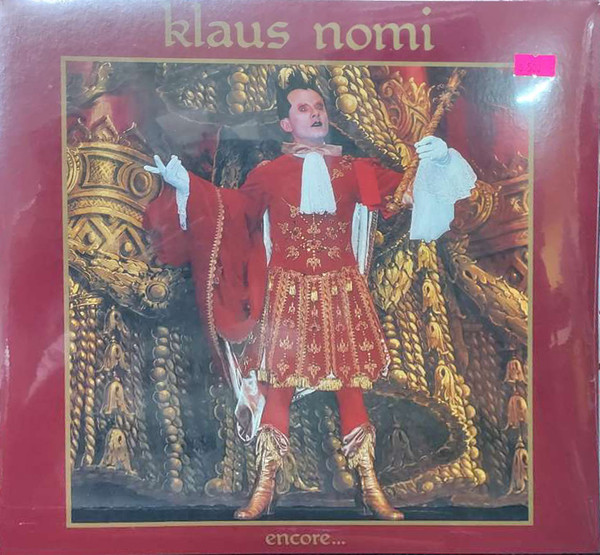 Klaus Nomi - Encore ...