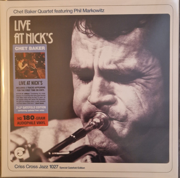 Chet Baker Quartet, Phil Markowitz - Live At Nick's