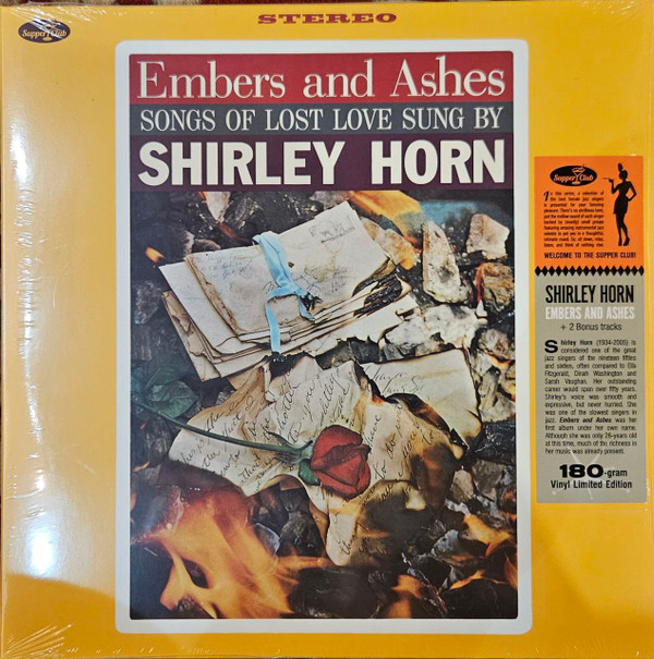 Shirley Horn - Embers And Ashes