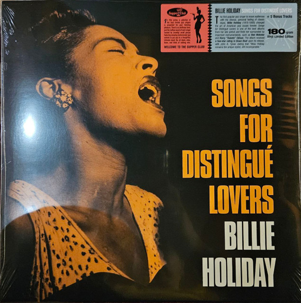 Billie Holiday - Songs For Distingué Lovers