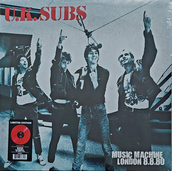 UK Subs - Music Machine London 8.8.80