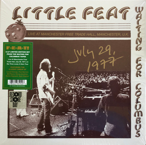 Little Feat - Live At Manchester Free Trade Hall, Manchester, U.K. July 29, 1977