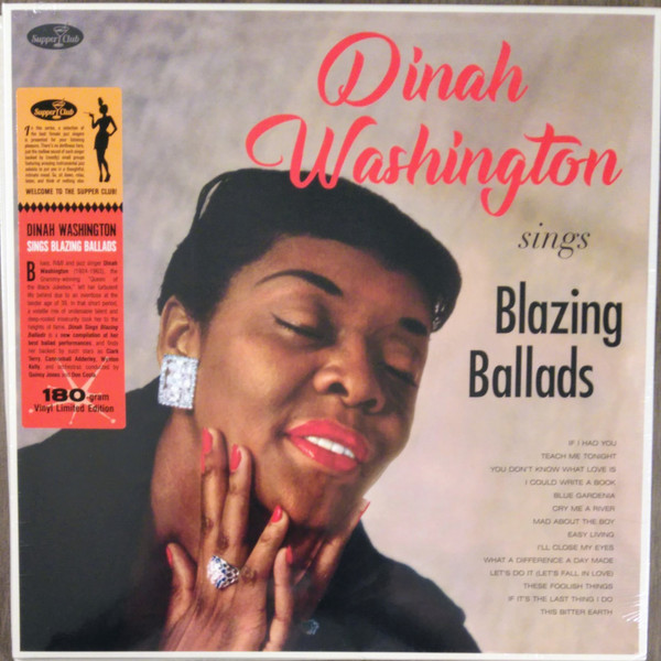 Dinah Washington - Sings Blazing Ballads