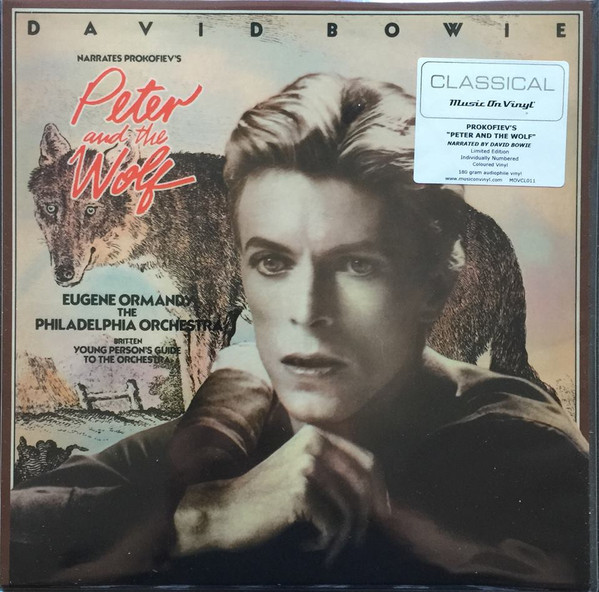 David Bowie, Sergei Prokofiev, Eugene Ormandy, The Philadelphia Orchestra, Benjamin Britten - Peter And The Wolf / Young Person's Guide To The Orchestra