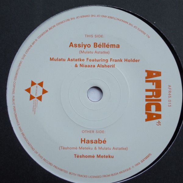 Mulatu Astatke, Frank Holder, Niaaza Alsherif, Teshome Mitiku - Assiyo Bélléma / Hasabé