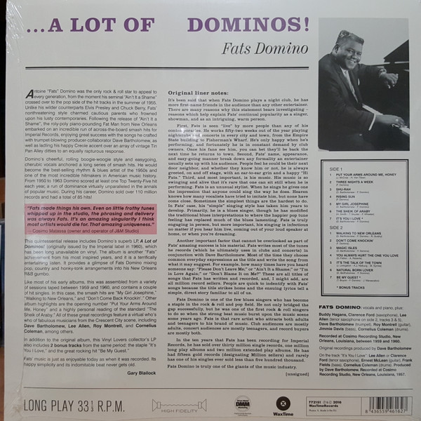 Fats Domino - ...A Lot Of Dominos !